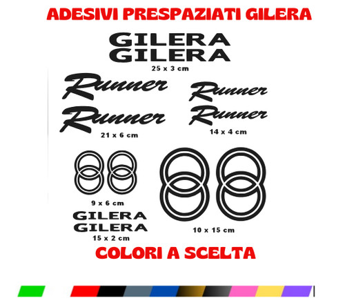 Adesivi piaggio gilera - , runner